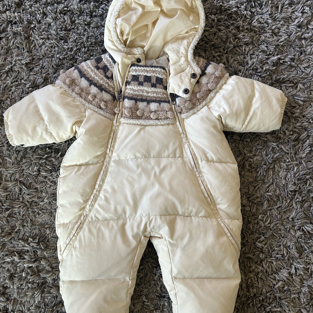 UGG Cream Baby Snowsuit